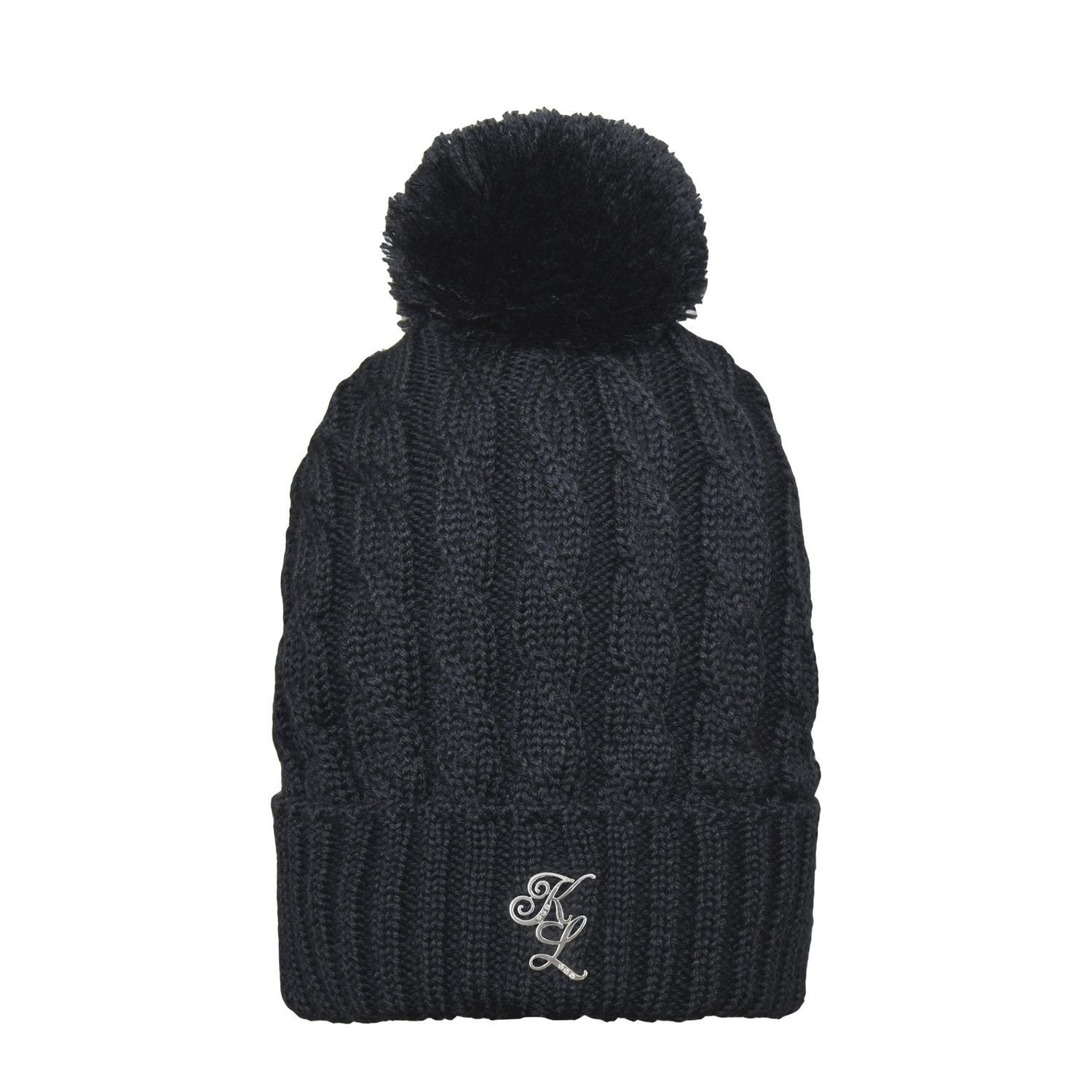 Kingsland KLellery Ladies Cable Knitted Hat, Color: Navy