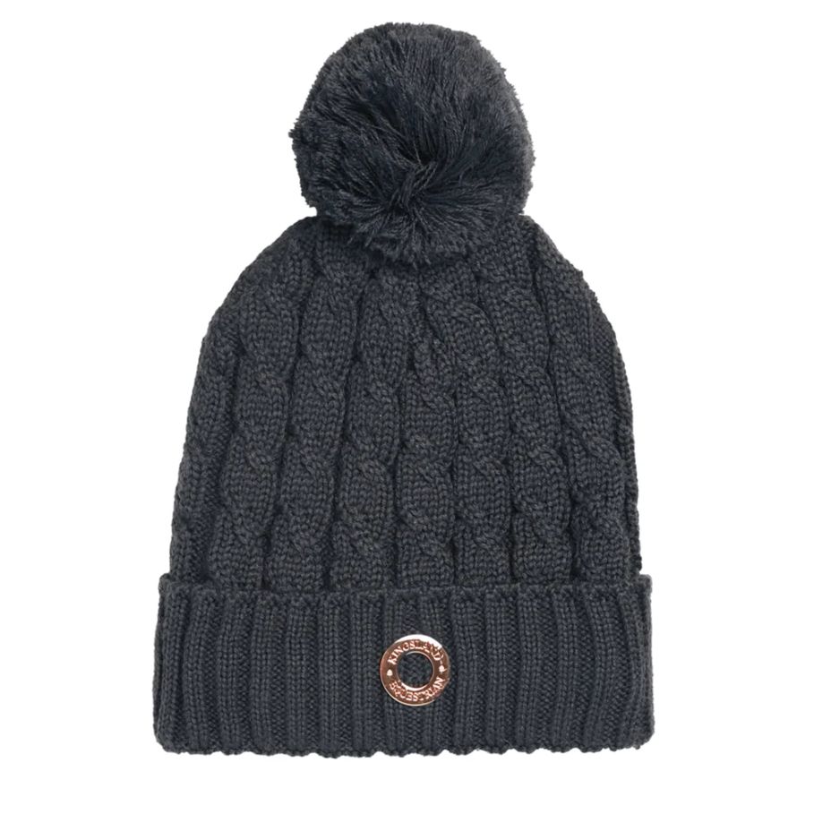 Kingsland KLsemira Bonnet en tricot torsadé pour femme, Color: Navy