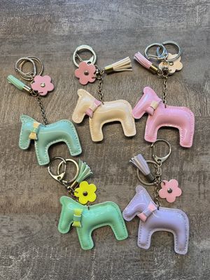 LJ Leathers Keychain Horse