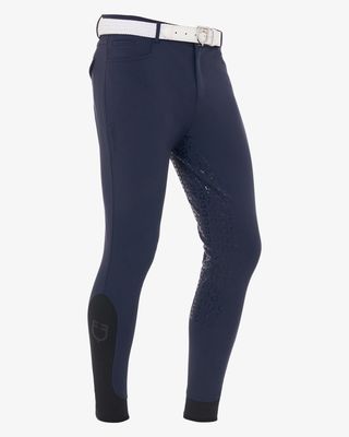 Equestro Men&#39;s Aria Slim Fit Full Grip Breeches