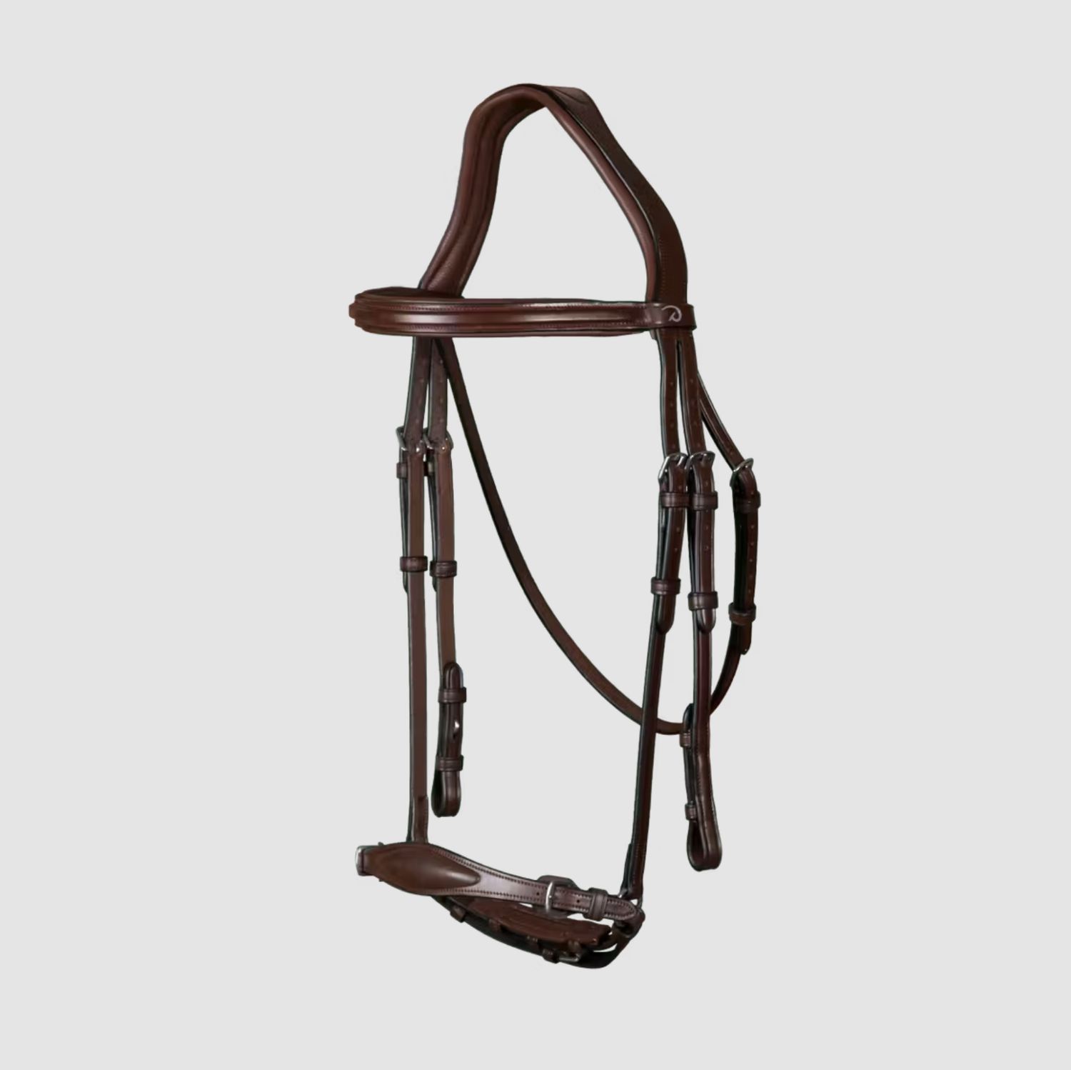 Headstall with adjustable German noseband New English Collection