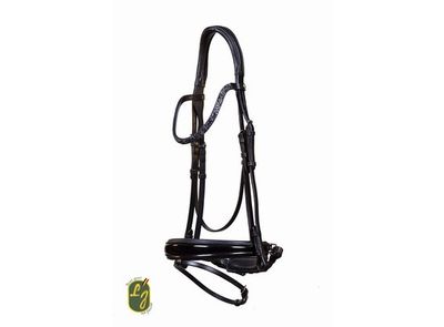 LJ Leathers Bridle Blue Rock