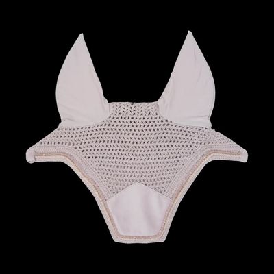Kentucky Ear Net Wellington Velvet pearls