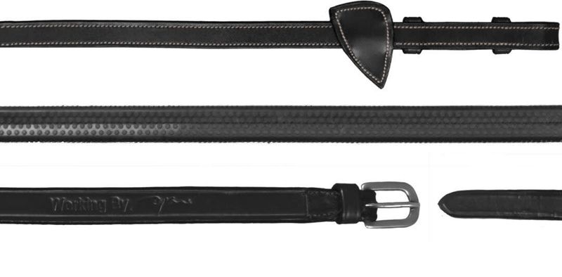 Dy&#39;on 1/2 Rubber reins - Working Collection