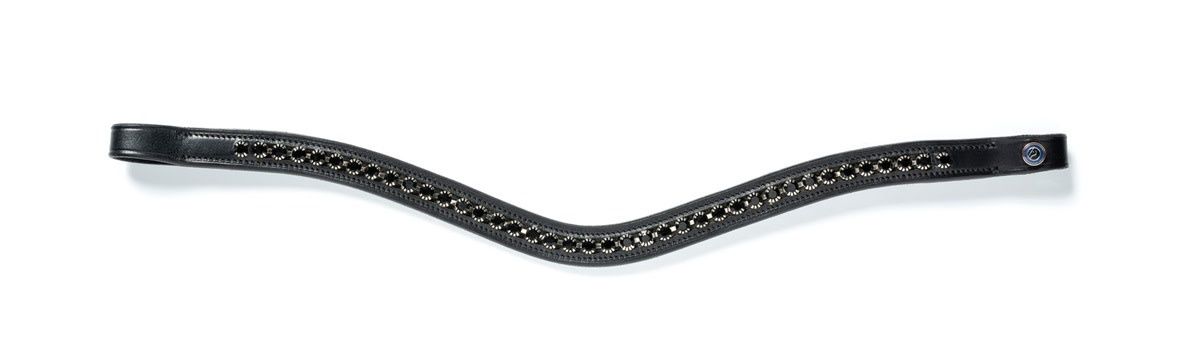 Trust Stirnband Black Diamants, Color: Black/Silver, Size: Full