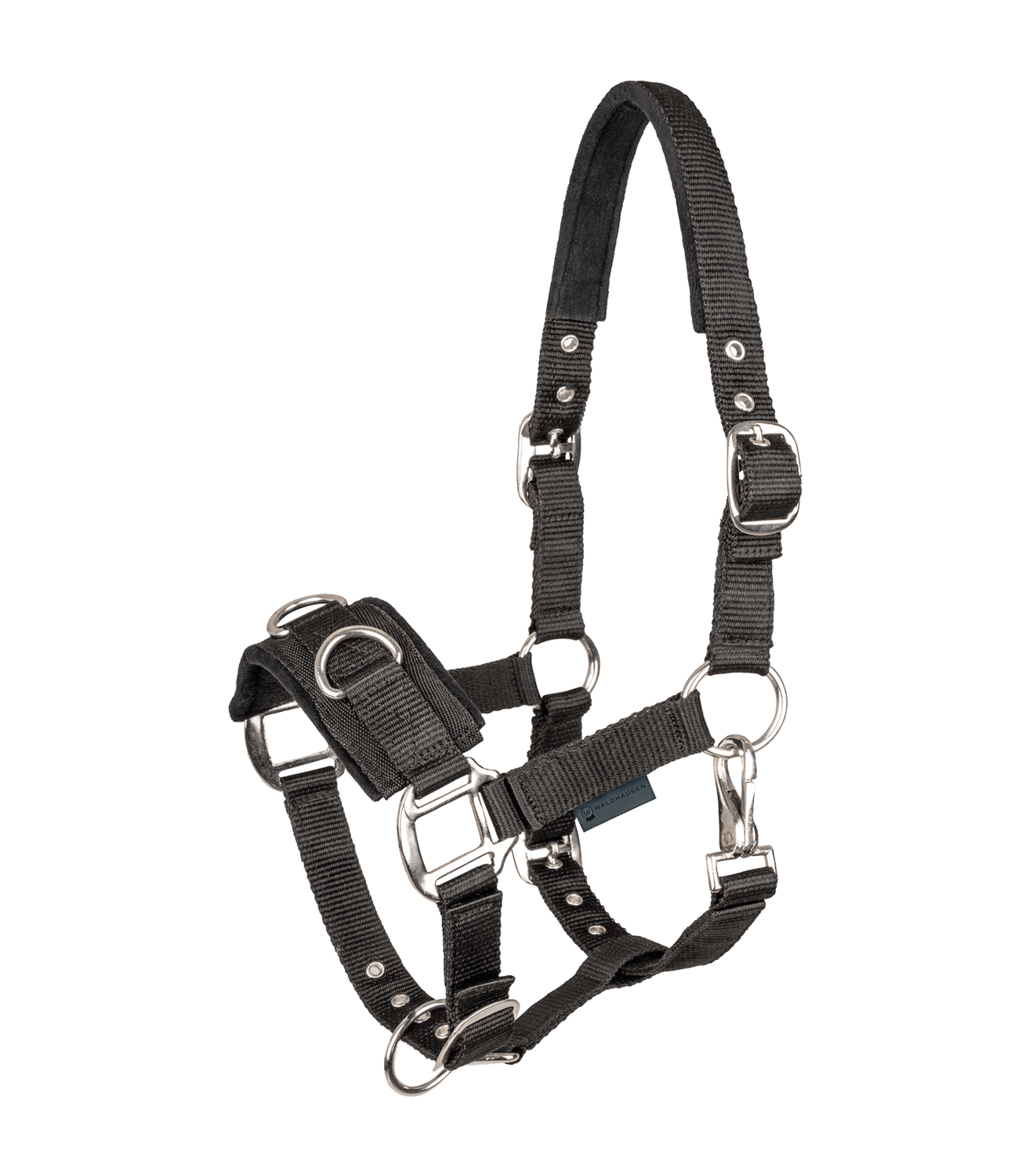 Waldhausen Economic Lunging Halter, Color: Black, Size: Cob