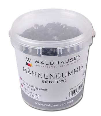Waldhausen Élastiques Tresse Extra Wide Noir
