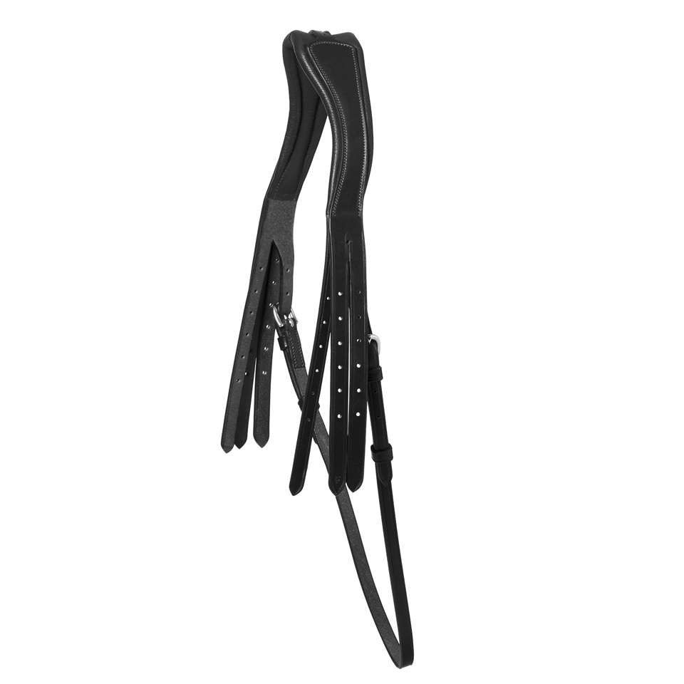 Schockemöhle Double Headpiece Select, Color: Black, Size: Cob
