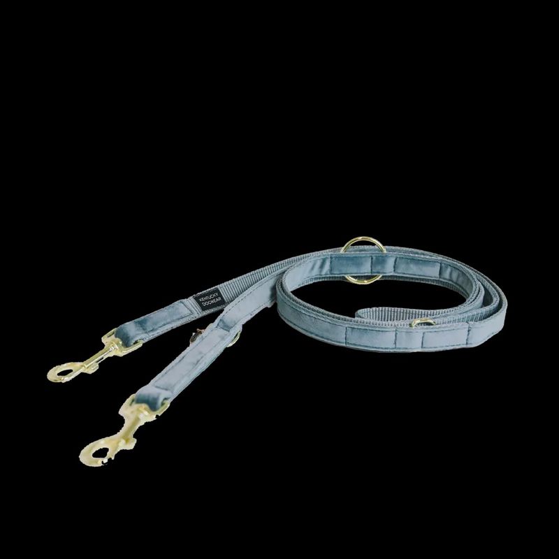 Kentucky Dog Leash Velvet Adjustable