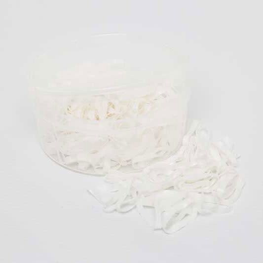 Lami-Cell Braided Elastics, Color: Wit