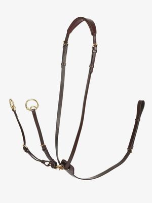LeMieux Kudos Running Martingale Brass