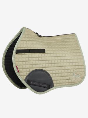 LeMieux Mini Suede Jump Saddle Pad Fern