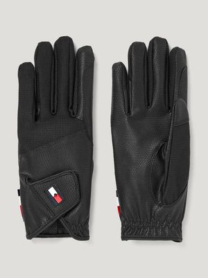 Tommy Hilfiger Equestrian Duke Handschoenen Black