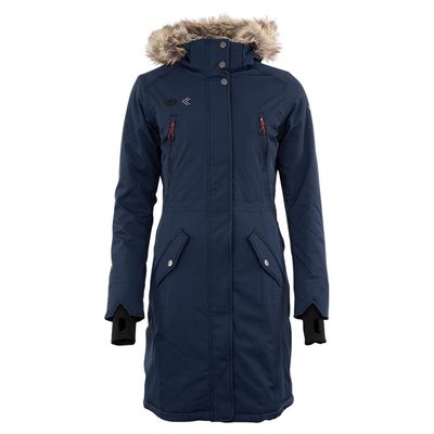WHIS Lange beheizte Coach-Jacke