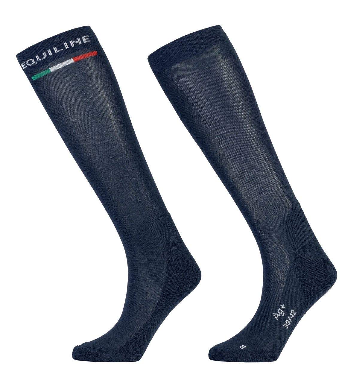Equiline Silver Plus Light; Technical Socks, Color: Navy, Size: 31/34