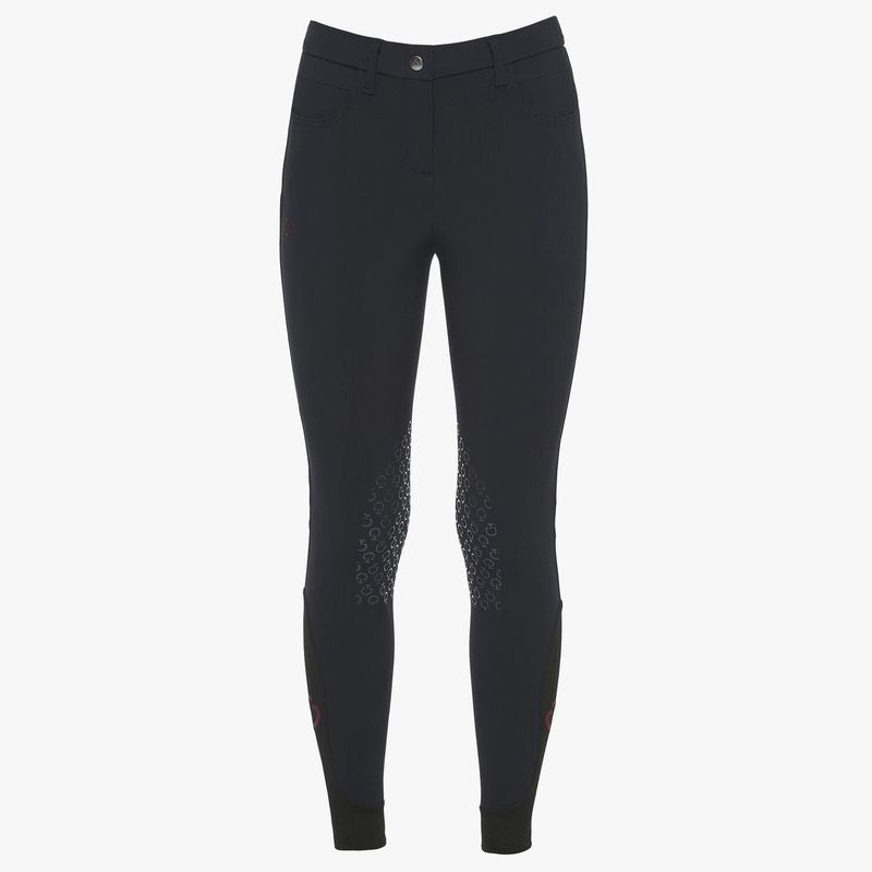 Cavalleria Toscana Jumping Breeches Jersey Knee Grip Girls FW24