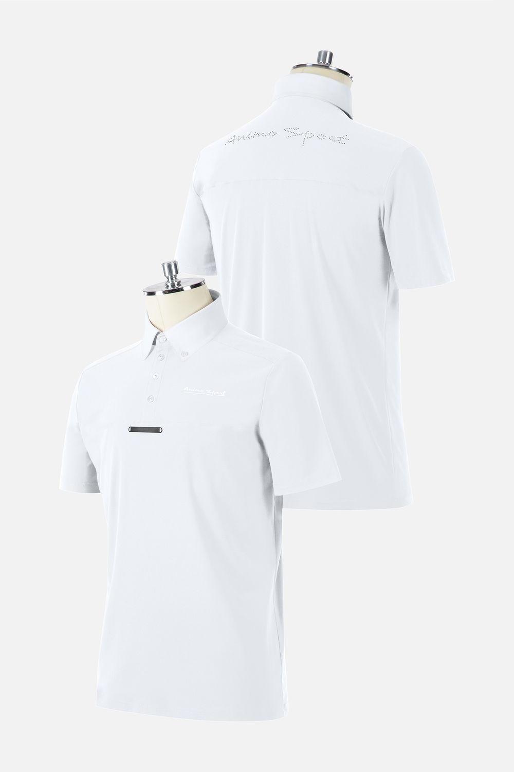 Animo Astreet Competition Shirt Men, Color: White, Size: XS