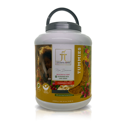 Julian &amp; Jones Tummies Pot Horse Treats with Rice &amp; Turmeric