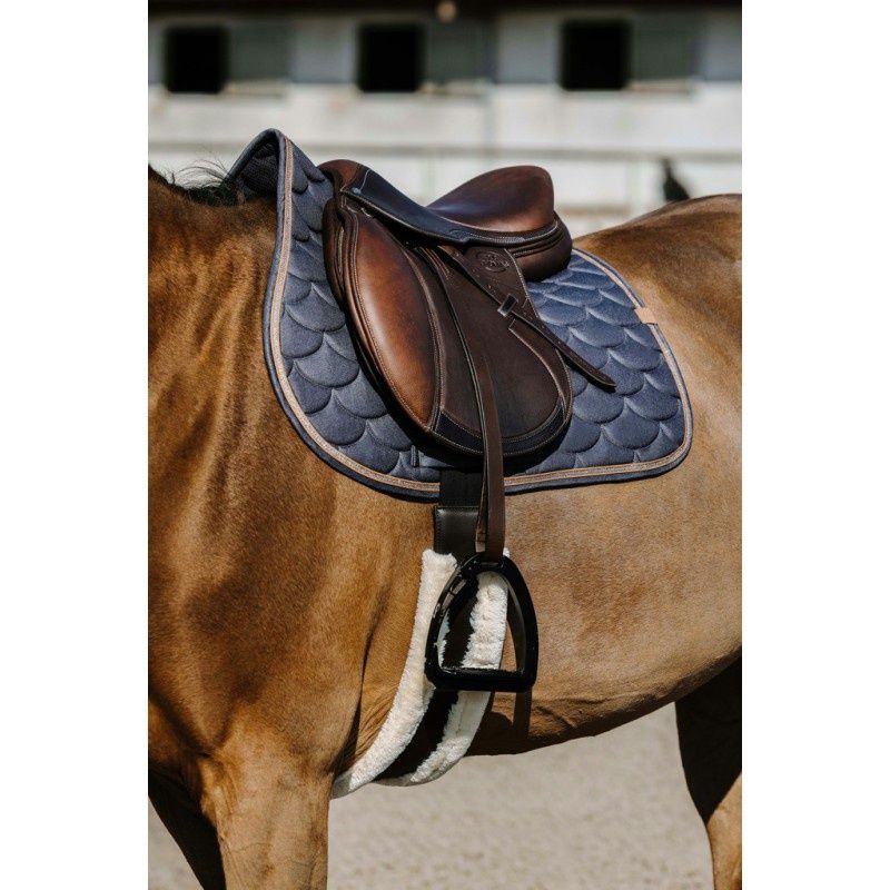 Equithème Khadi Saddle Pad, Color: Donkergrijs, Size: Jump - Full