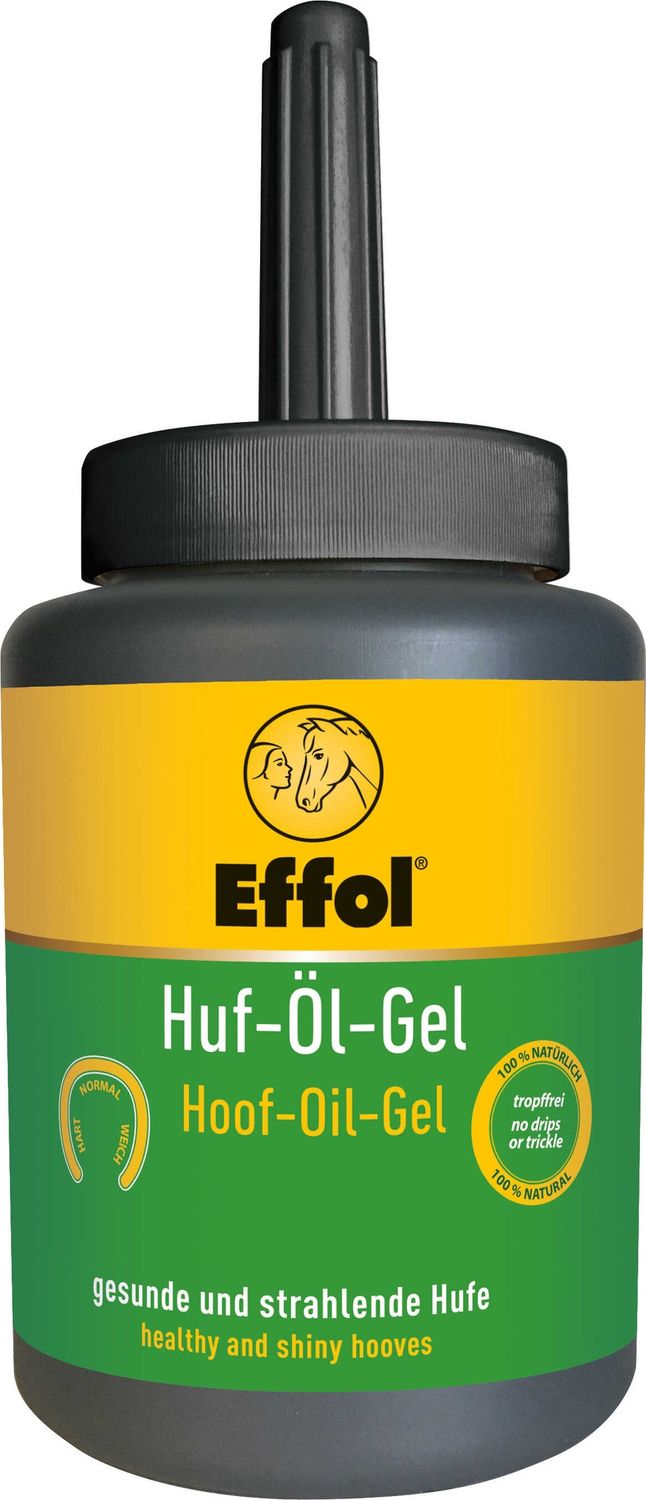 Effol Hoof Oil Gel, Color: Black, Size: 475ml