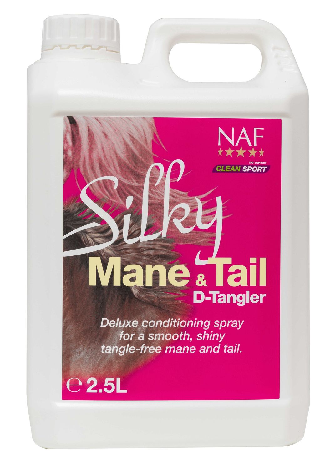 NAF Silky Mane &amp; Tail Refill, Size: 2.5L