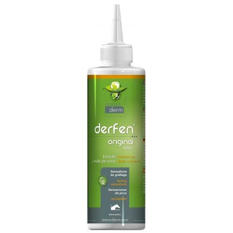Animaderm Derfen Original Lotion – Intensive Care for Itching &amp; Skin Irritation, Size: 250ml