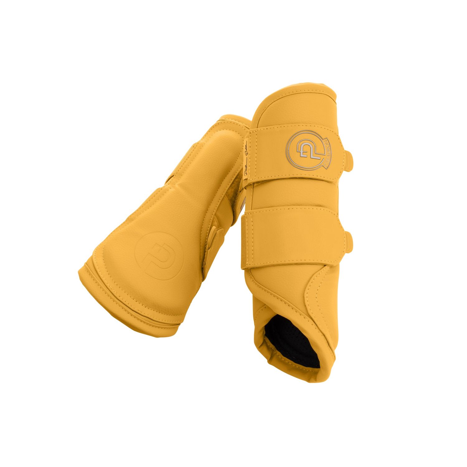 Eskadron Tendon Boots Faux Leather Platinum 25, Size: M, Color: Yellow
