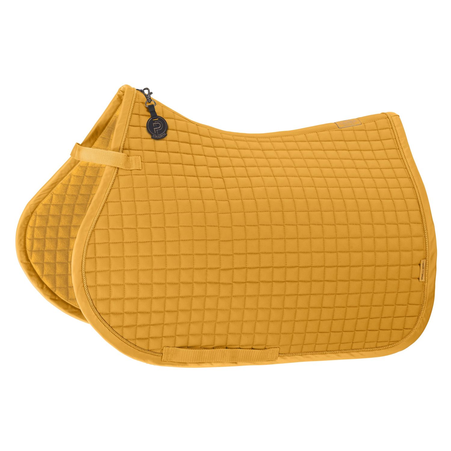 Eskadron Saddle Pad Cotton Platinum 25, Color: Yellow, Size: Jump - Full
