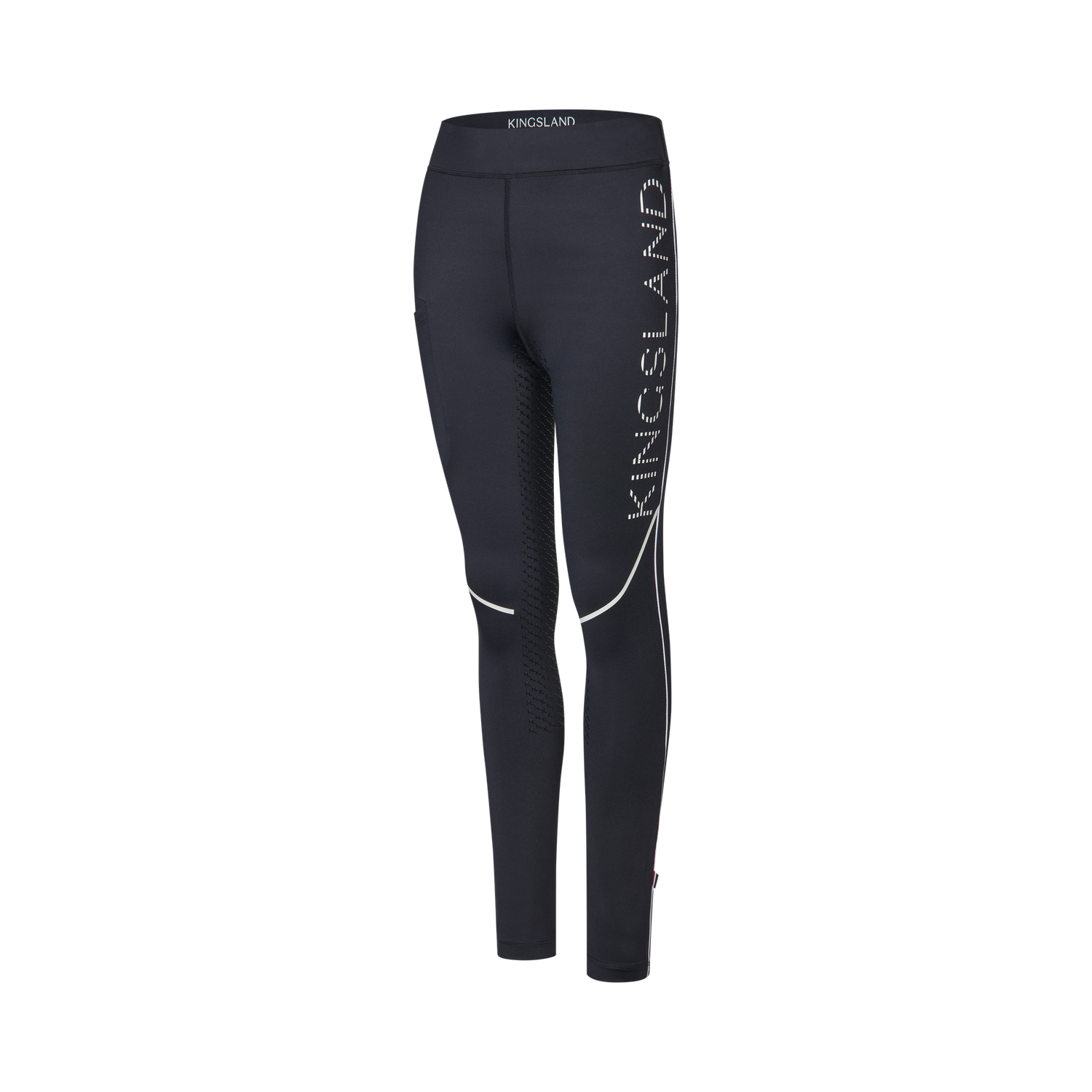 Kingsland KLnana Legging Full Grip Girls, Color: Navy, Size: 134/140