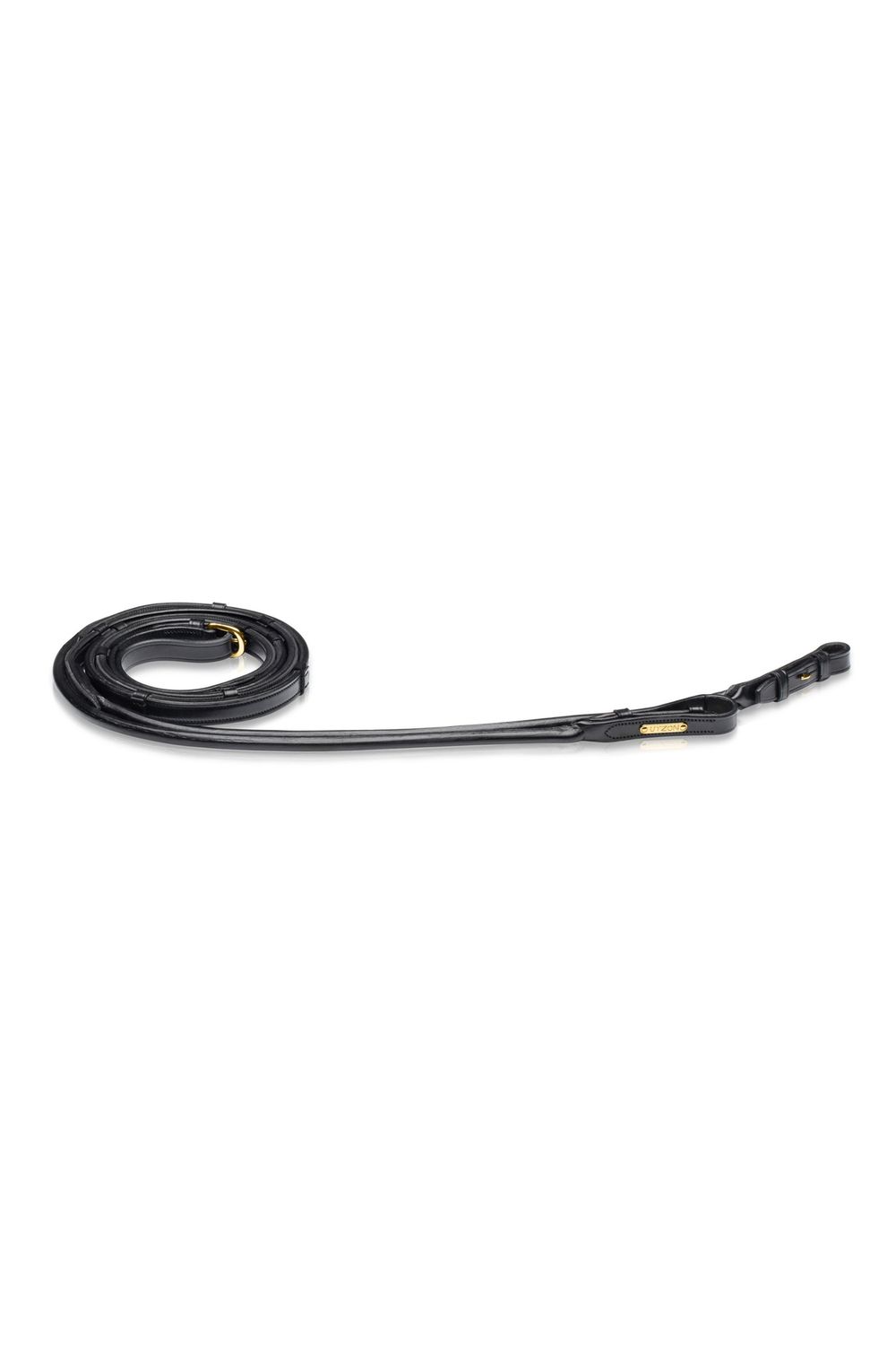 Utzon Rolled Teugels met stoppers, Color: Black, Detail: Brass, Size: Full