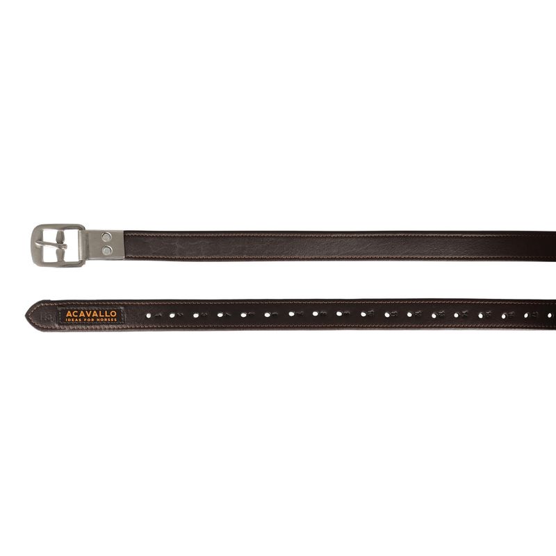 Acavallo Stirrup Leathers Calfskin with Reinforced Buckles