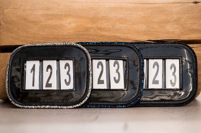 HB Showtime Competition Numbers Lacquer with Glitter
