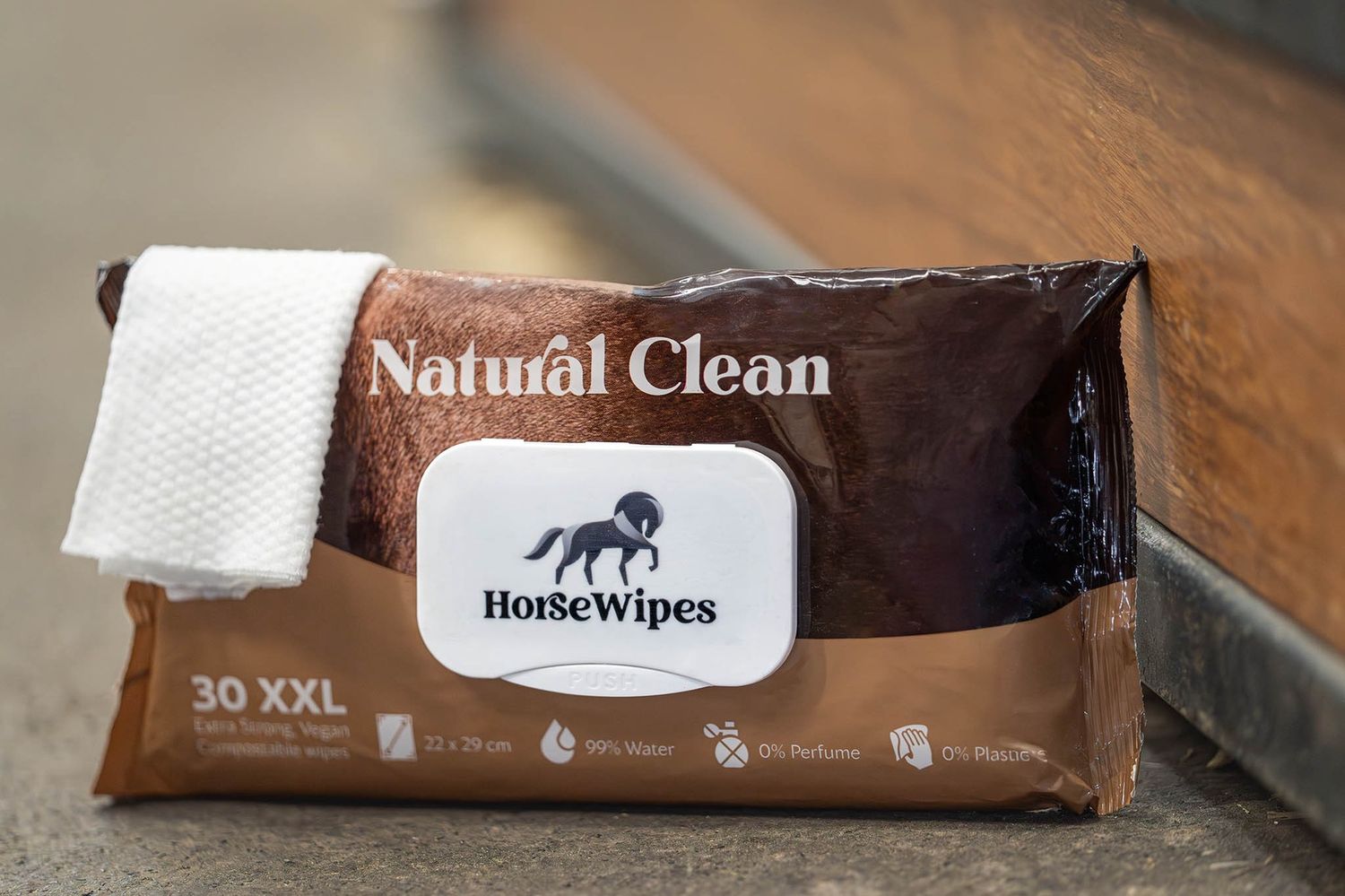 Horse Wipes Natural Clean 30 XXL Wipes