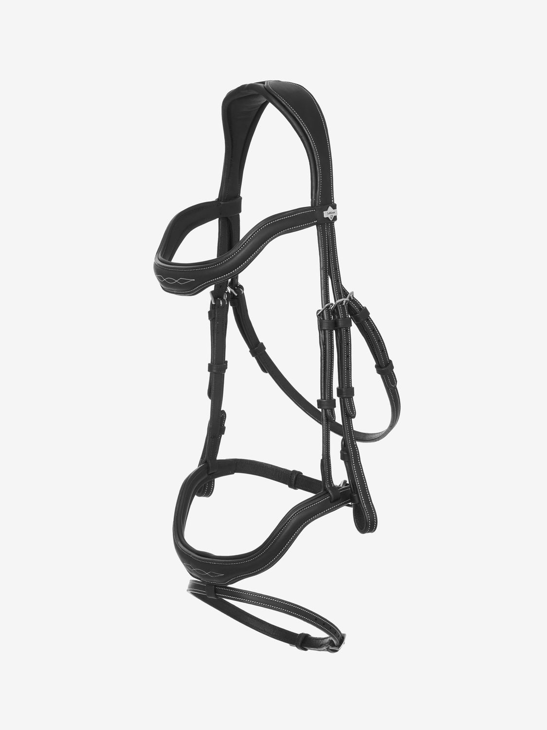LeMieux Kudos Contour Flash Bridle, Size: Cob, Color: Black