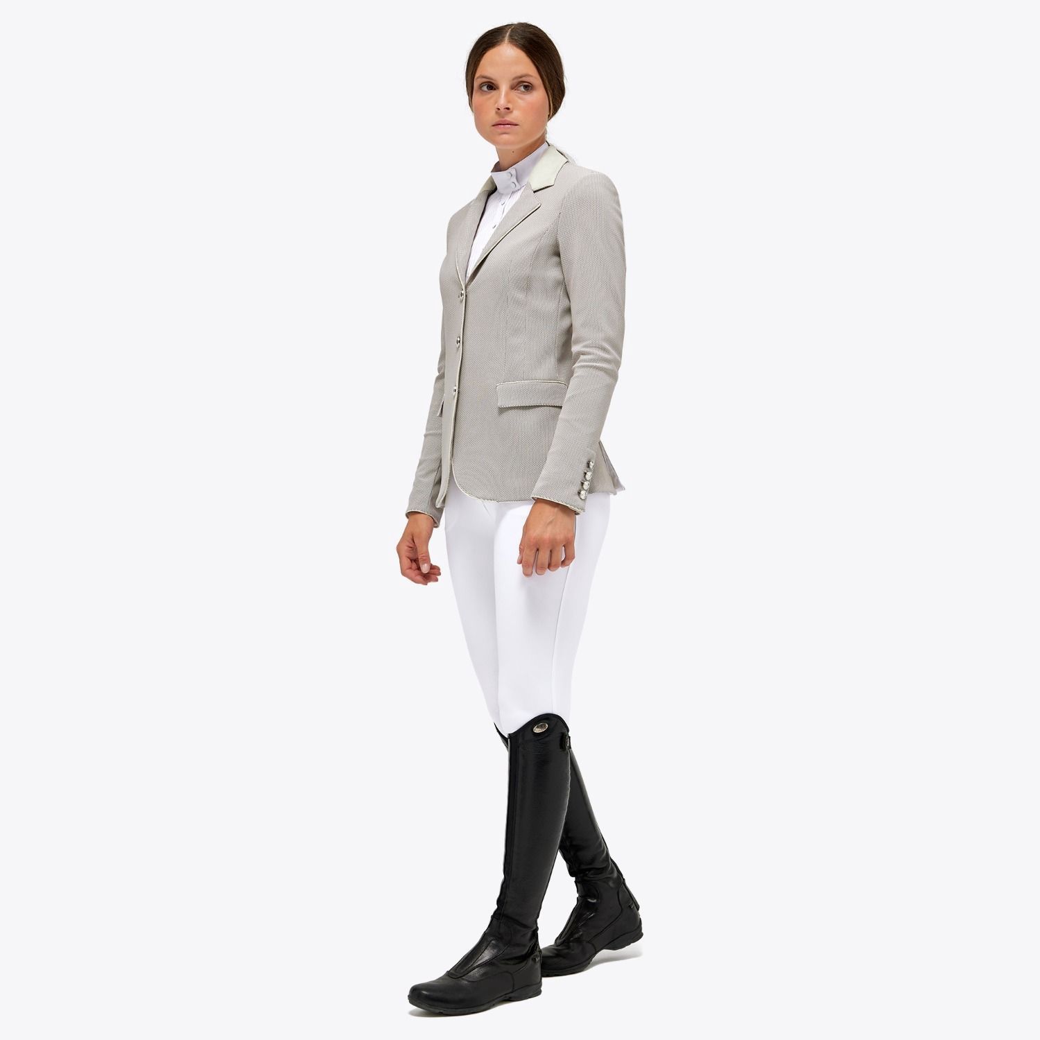 Cavalleria Toscana GP Riding Jacket Women F103   , Size: M, Color: beige