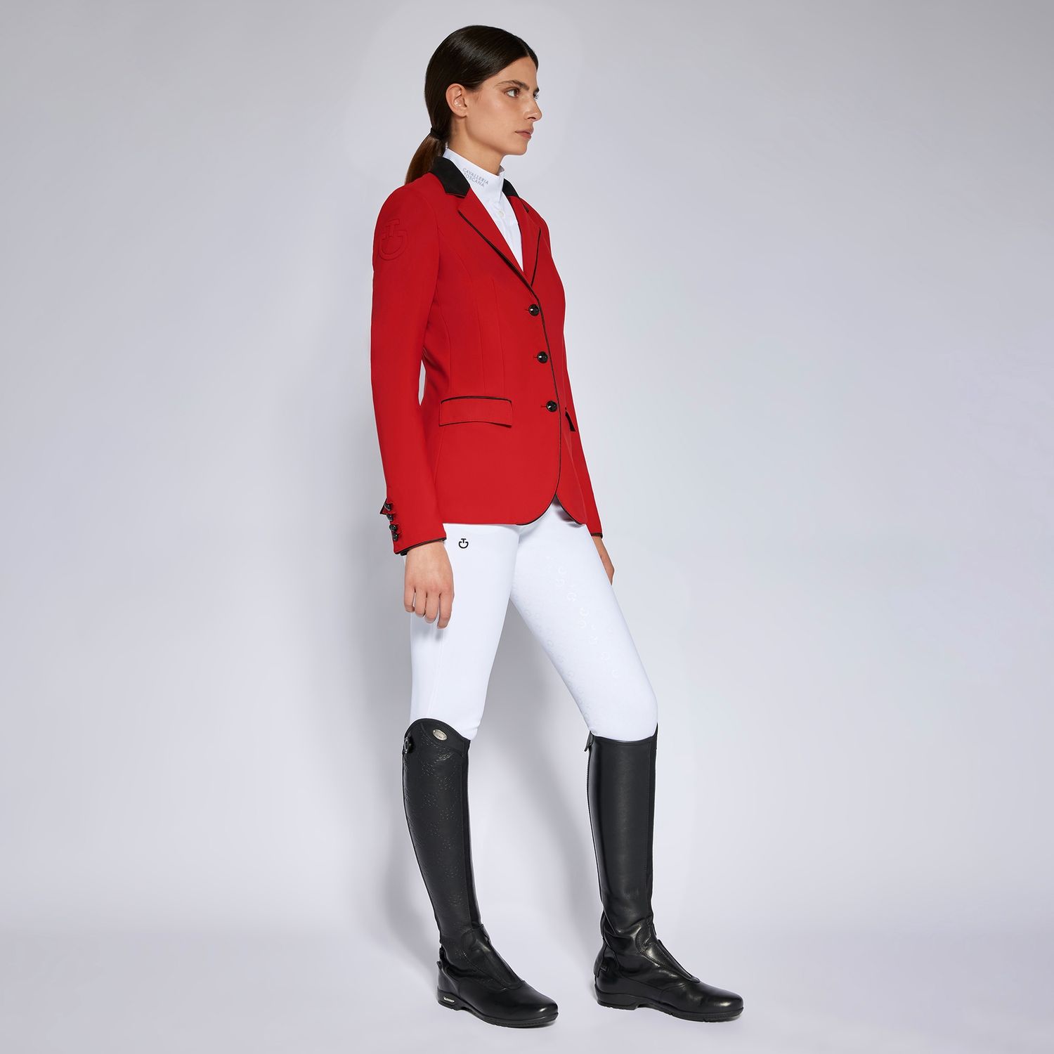 Veste d&#39;équitation GP Cavalleria Toscana Rouge, Color: Rood, Size: XS