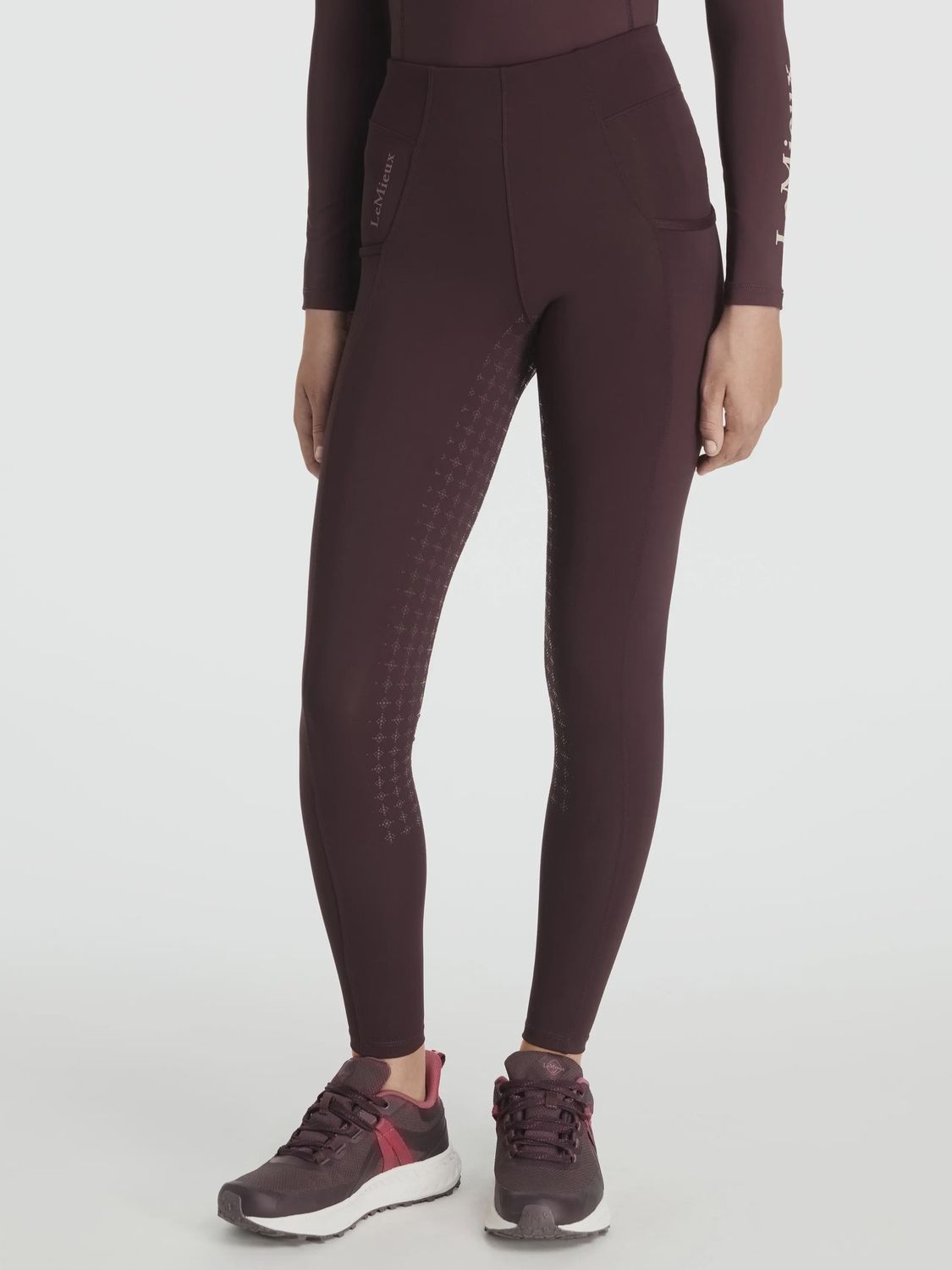 Lemieux Orla rijlegging Kids fw25, Color: Damson, Size: 11-12