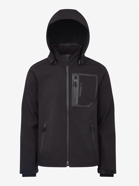Lemieux Mens Softshell Jas, Color: Black, Size: S