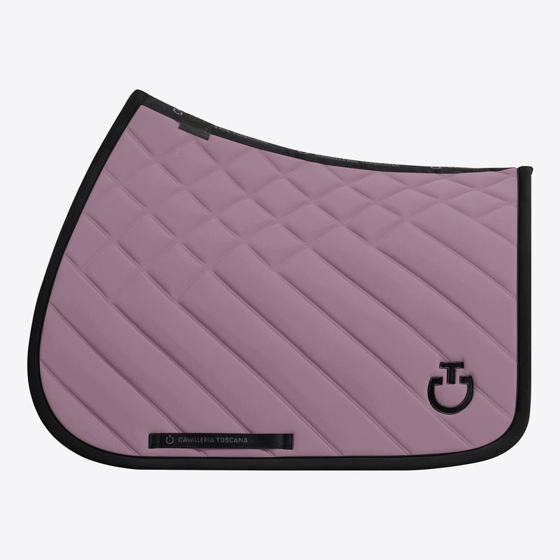 Cavalleria Toscana Diamonds &amp; Lines Quilted Zadeldek