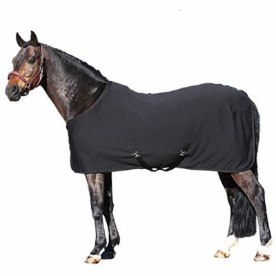 Euroriding Fleece Horse Blanket Super Absorbent Black
