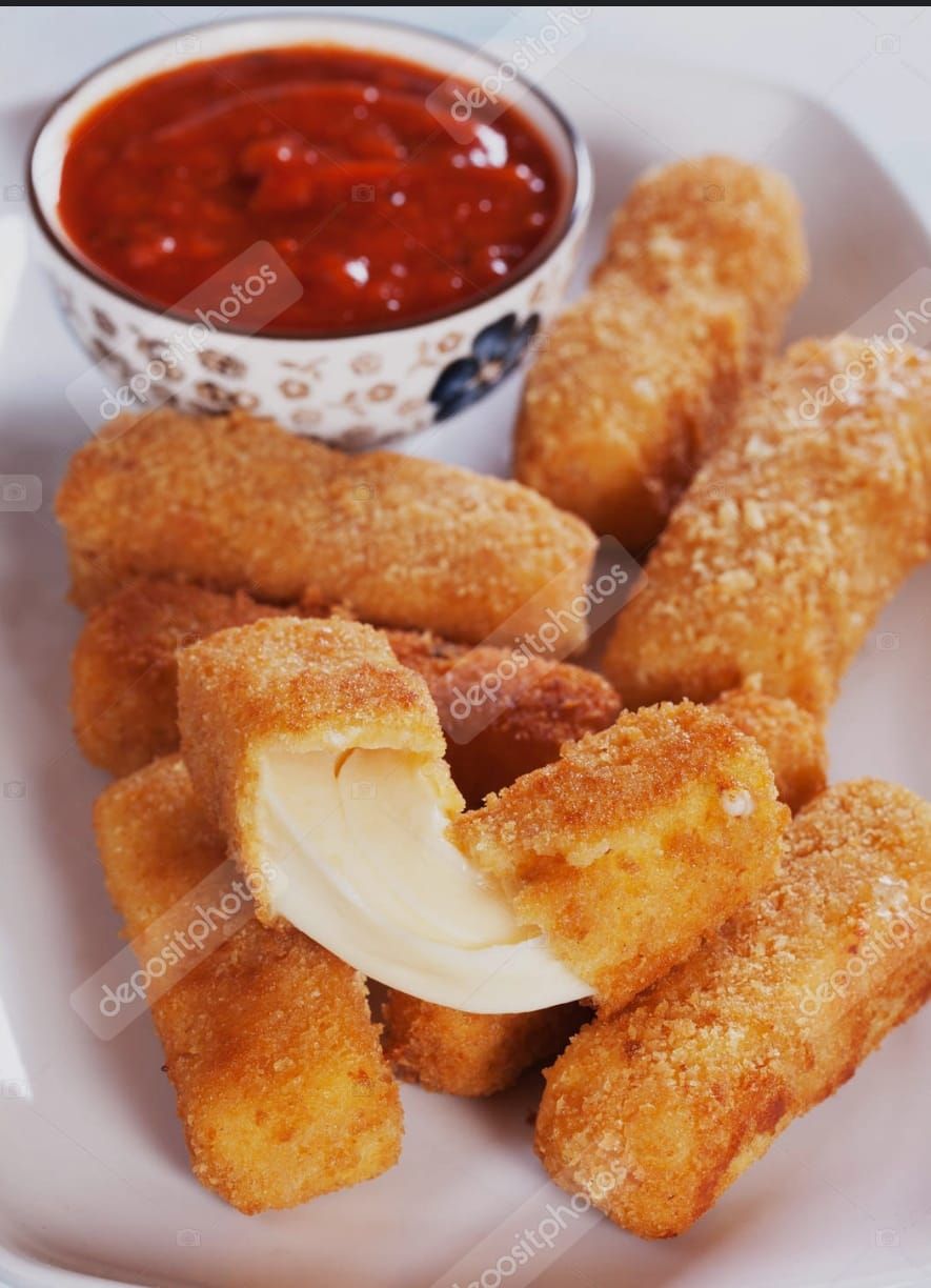 5 Mozzas stick avec sa sauce barbecue 