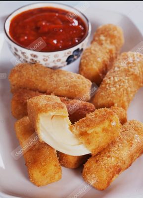 5 Mozzas stick avec sa sauce barbecue 