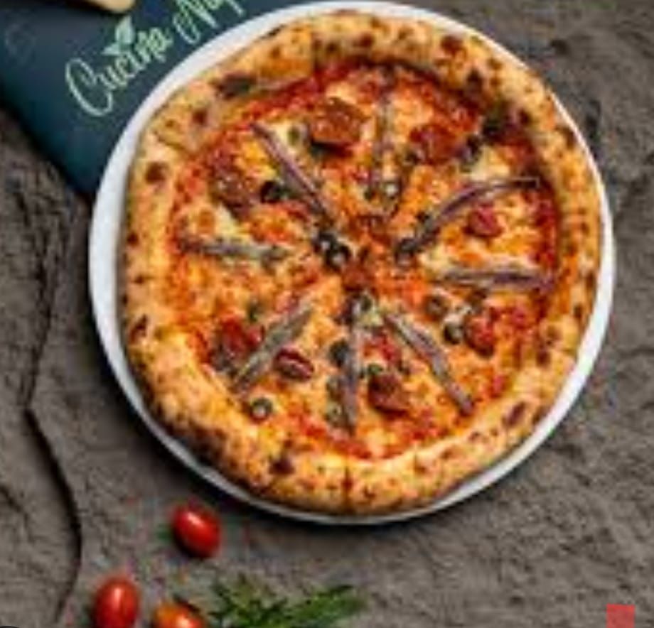 Pizza aux anchois