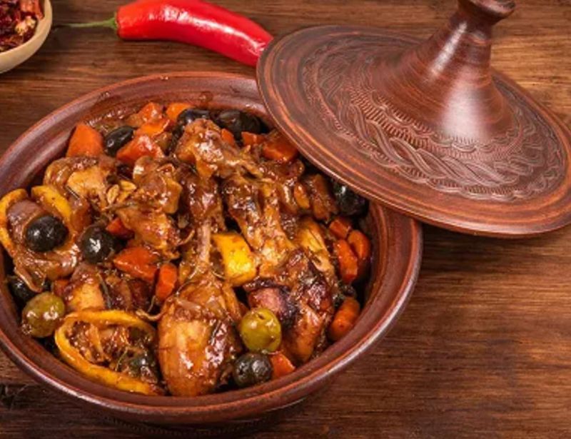 Tajine de Poulet aux epices