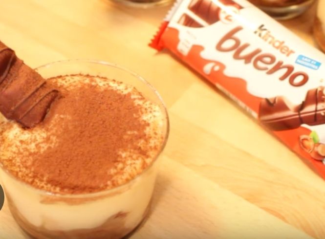 NOUVEAUTE à compter du 08 août 2025 / Tiramisu au kinder bueno