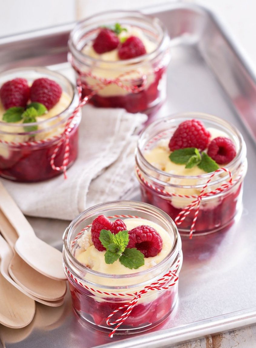 Mini tiramisu framboise 