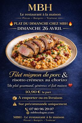 Dimanche 19 Avril 2026 midi  : Paëlla