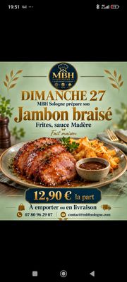 Dimanche 13 Septembre 2026 midi  : Couscous 