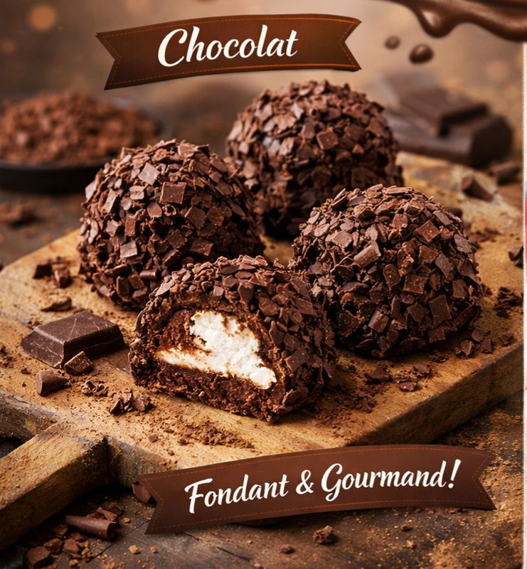 A PARTIR DU DIMANCHE 29 MARS Mini  merveilleux chocolat 