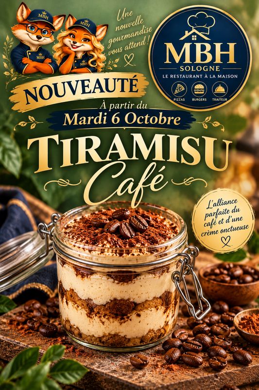 Tiramisu au café